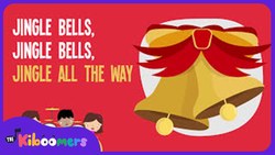 Jingle Bells | Kids Christmas Songs | Lyrics | Jingle Bell Opposites Instructional Video