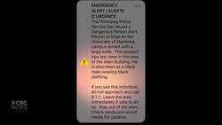 Police searching University of Manitoba campus after report of man with knife News Clip