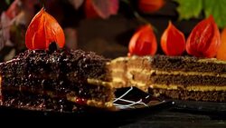 Halloween cake Stock Footage