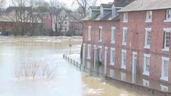 River Severn nears highest ever level as floods continue... News Clip