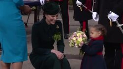 William and Kate visit Mons Barracks in Aldershot during St Patrick's Day celebration News Clip