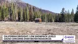 California's Snowpack Levels Near Critically Low Levels News Clip