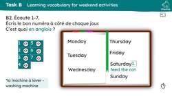 Every week and this weekend: present tense with future meaning, 'choisir' verbs Instructional Video