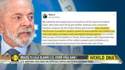 Brazil's Lula Slams U.S. Over Visa Sanctions; Calls it Arbitrary & Baseless | WORLD DNA News Clip
