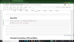 A Practical Approach to Timeseries Forecasting Using Python - Area Plots Instructional Video
