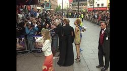 Jean Paul Gaultier at Fifth Element London Premiere 1997 News Clip