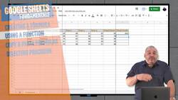 Google Sheets Fundamentals - Google Sheets Quick Start 3 Instructional Video