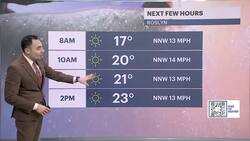 Sunshine and bitterly cold conditions on Long Island News Clip