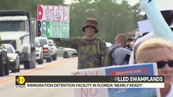Protesters say 'Alligator Alcatraz' is not good for wildlife News Clip