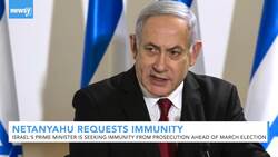 Netanyahu Requests Immunity From Prosecution Ahead Of Election News Clip