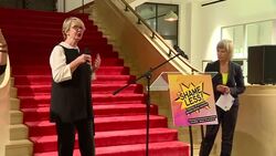 Camilla and Carrie Johnson at Shameless event News Clip