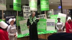 Margaret Atwood thrills fans by reading from her latest novel News Clip