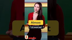 Pronounce 'almost' #shorts Instructional Video