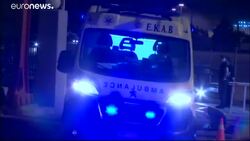 Greece: ferry safely back in port after fire News Clip