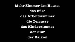 German House Vocabulary - Deutsch lernen Instructional Video