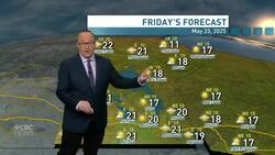 Riley Laychuk's Manitoba forecast for Friday, May 23, 2025 News Clip