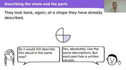 Use fraction notation to describe an equal part of the whole Instructional Video