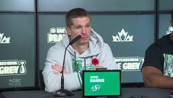 'It hurts': Saskatchewan Roughriders react to West Final loss in Winnipeg News Clip