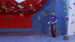 How to Do a Dyno in Indoor Rock Climbing Instructional Video