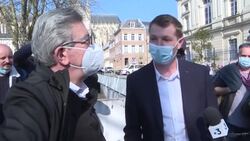 CLEAN : French activist in court for removing Macron portrait during collective action News Clip