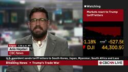 Trump sends letters to numerous countries detailing tariff rates News Clip