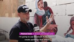 Jenin camp refugees find hope in art News Clip