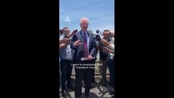 US Senator flies to El Salvador to help wrongly deported man News Clip