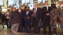 CLEAN : Peruvian members of Congress react after impeachment vote News Clip