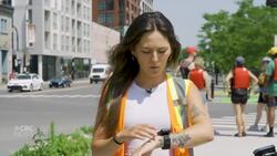 She's cycling all of Montreal's bike paths — on the city's dime — to make sure they're bikeworthy News Clip