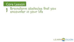 Brainstorming Persuasive Topics: Exploring Life's Obstacles Instructional Video