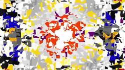 Moving abstract geometric pattern. Stock Footage