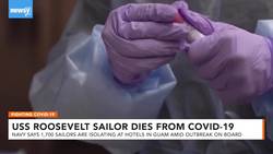 USS Theodore Roosevelt Sailor Dies From COVID-19 News Clip