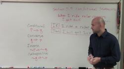 What are examples of a statements converse, inverse, and contrapositive Instructional Video