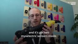 ‘Hero arms’: Wounded Ukrainian soldiers are being fitted with hi-tech bionic arms News Clip