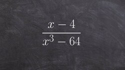 Simplify a rational expression Instructional Video