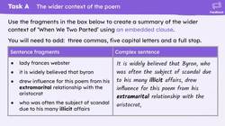 Understanding the poem 'When We Two Parted' by Lord Byron Instructional Video