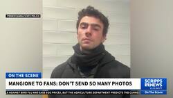 Mangione asks supporters not to send so many photos News Clip