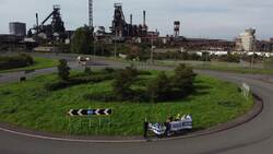 Protest at Tata Steel's Port Talbot steelworks News Clip