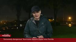 Massive Hurricane Helene roars into Florida Instructional Video