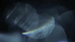 Set of 5 light leaks overlay film effect Stock Footage