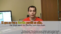 How to say "you lost your seat!" in Spanish (Día 86) Instructional Video