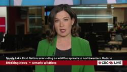 Construction workers safe after sheltering from wildfire in shipping container News Clip