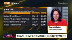 Adani Makes Interest Payment Due Monday News Clip