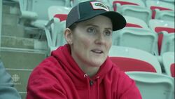 India's 1st women's hockey team enjoys smooth skating in Alberta News Clip