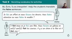 What people do: 'faire' 3rd persons singular and plural Instructional Video