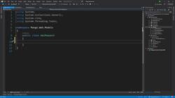 .NET Core Microservices - Base Service Interface and API Request Model Instructional Video