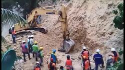 CLEAN : 12 killed dozens missing in new Philippine landslide News Clip