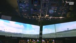 Retired man travels around the world with a DIY cockpit he built in his basement News Clip