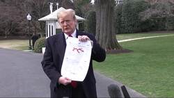 Trump on Mueller report, imminent IS defeat Instructional Video