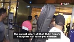 Shah Rukh Khan's bodyguard Ravi Singh's annual salary will blow your mind! News Clip